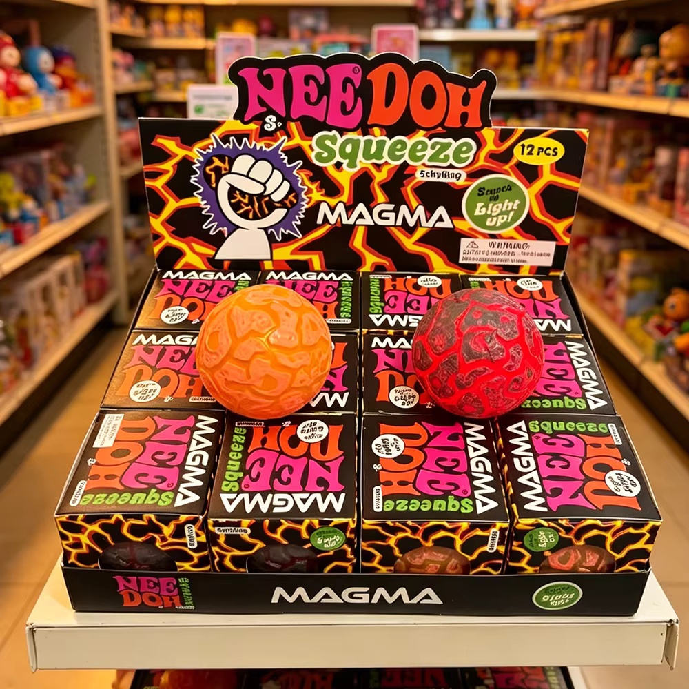 Fidget Cube Original - Nouveau produit NeeDoh Glitter Magma Ball