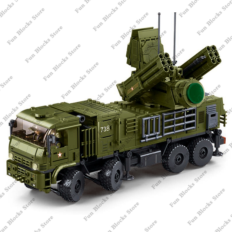 Lego Set Creator - SLUBAN – véhicule de Missile antiaérien