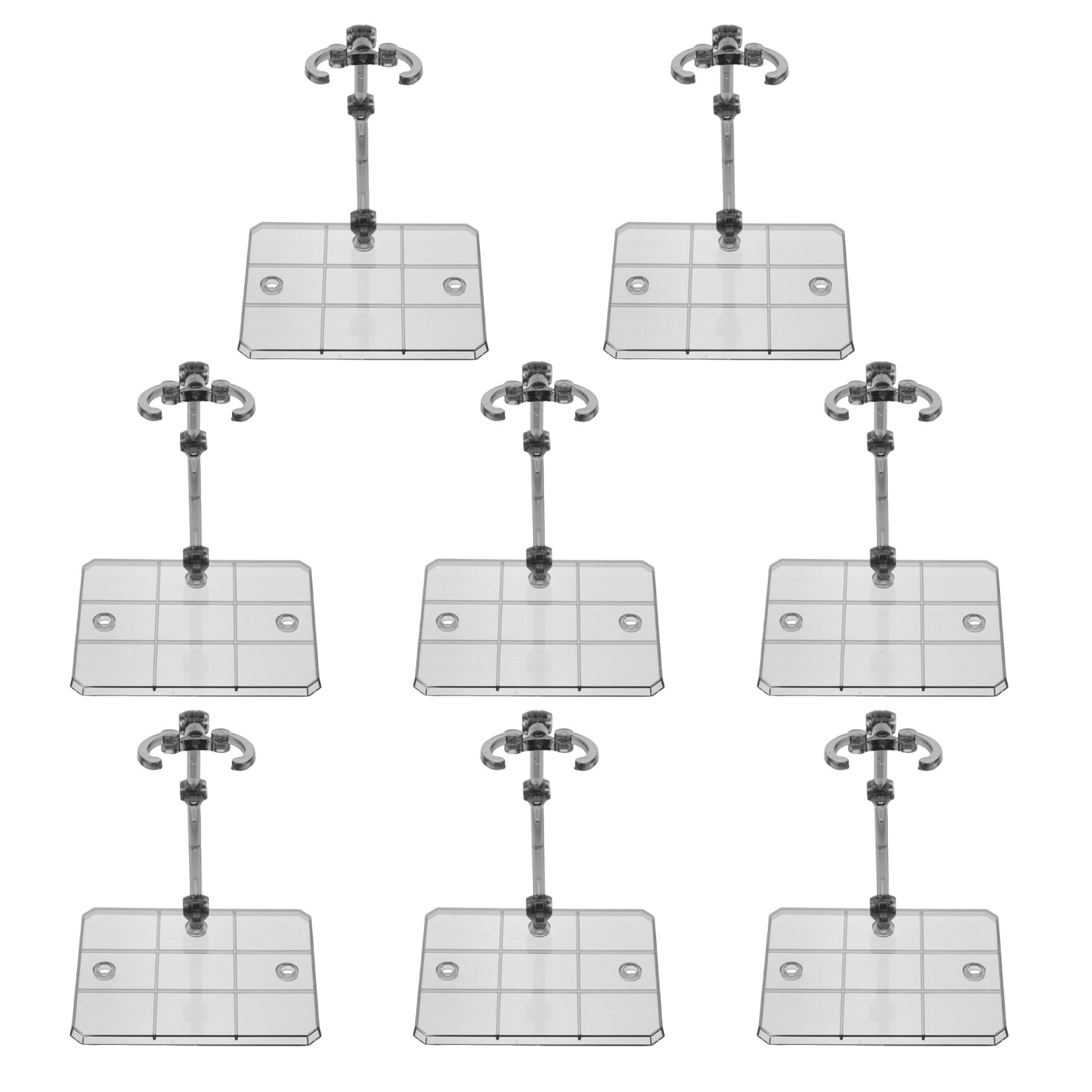 Action Figure Stand - 8 pièces de supports de figurines