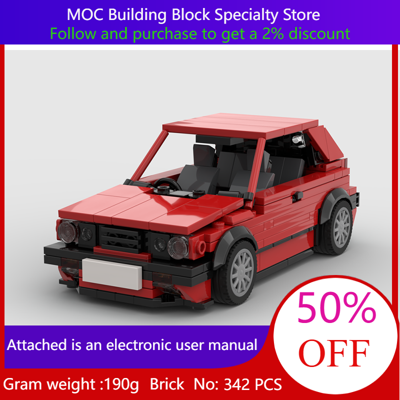 Lego Set Creator - Bloc de Construction modèle City Speed