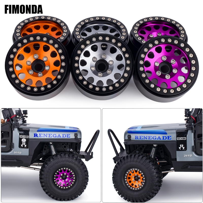 Tamiya Model Rc Car - Roues Beadlock en aluminium de 1,9