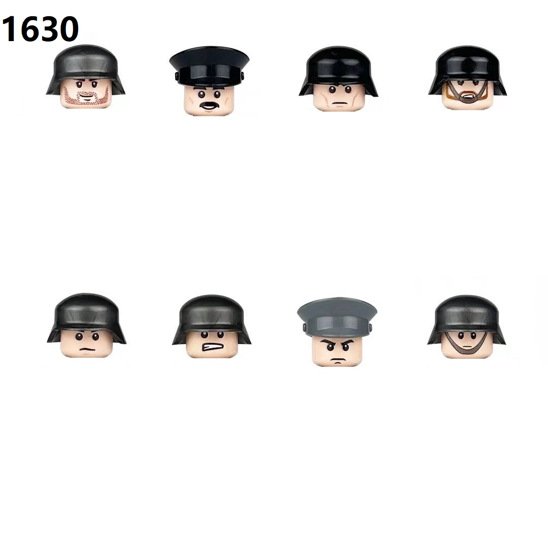 Lego Minifigure Holder - Mini Figurines d'Action d'Arme Militaire WW2