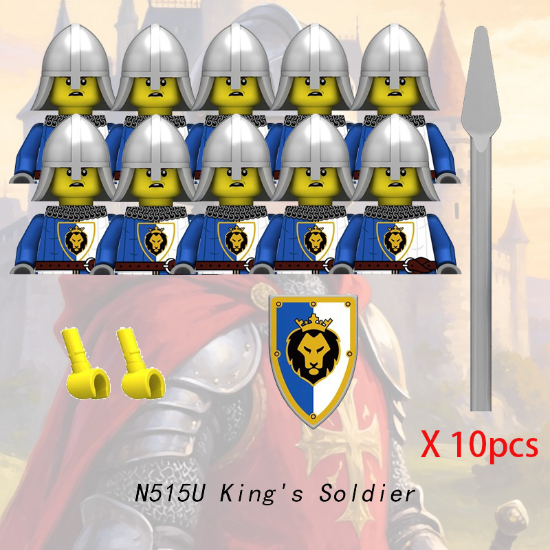 Figurines de chevaliers médiév - Lego Minifigure Holder avis et prix