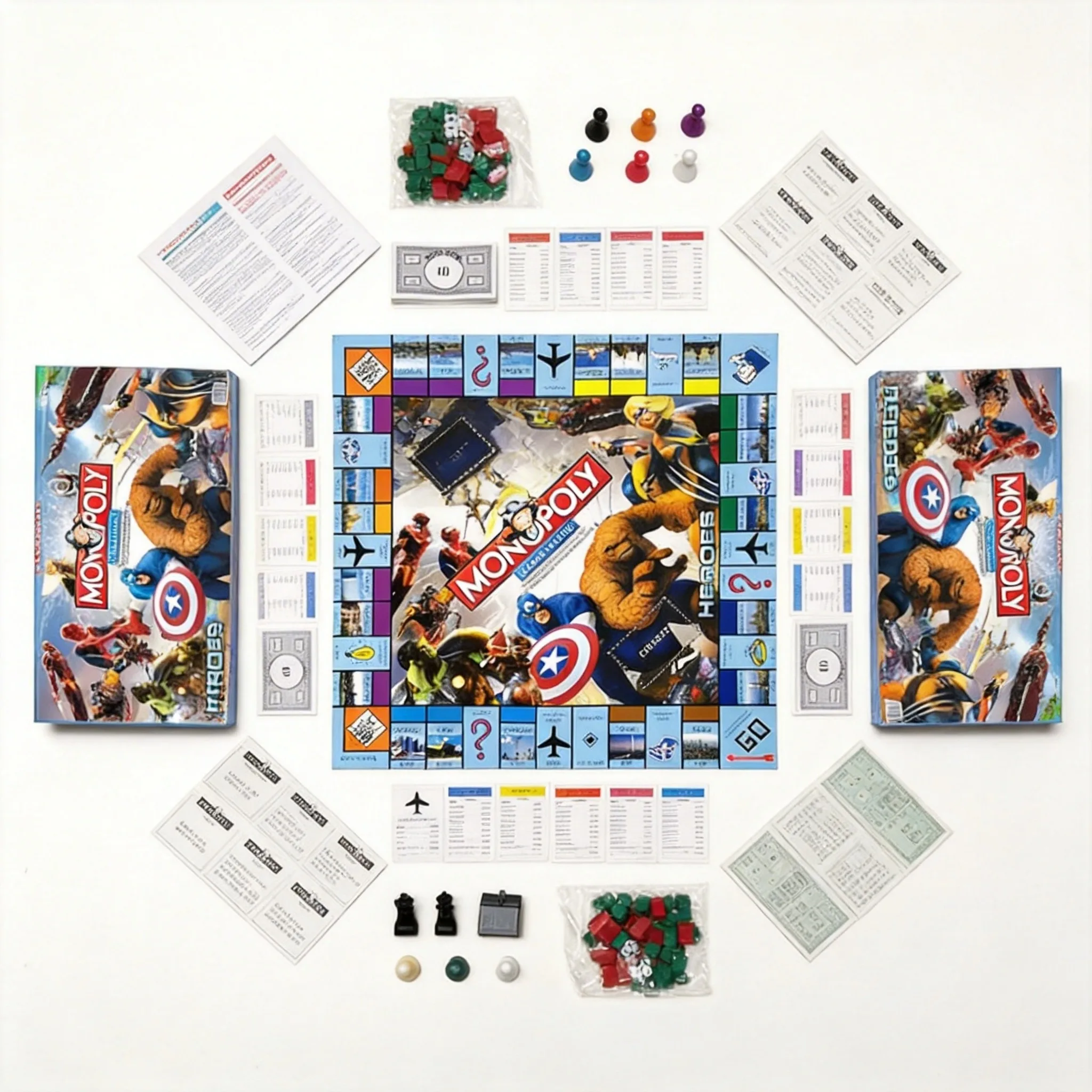 Jeu de société Marvel Heroes M - Hasbro Game Monopoly avis et prix