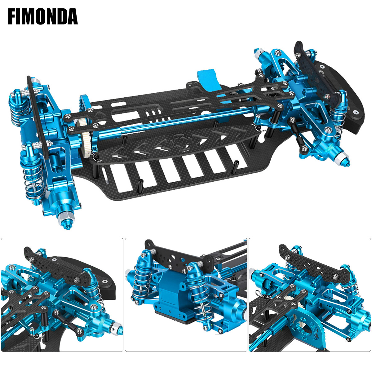 Kit de châssis en aluminium et - Tamiya Model Rc Car avis et prix