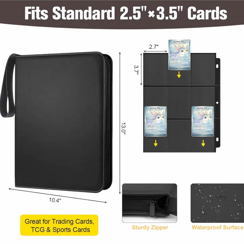 Album de rangement pour cartes - Trading Card Binder avis et prix